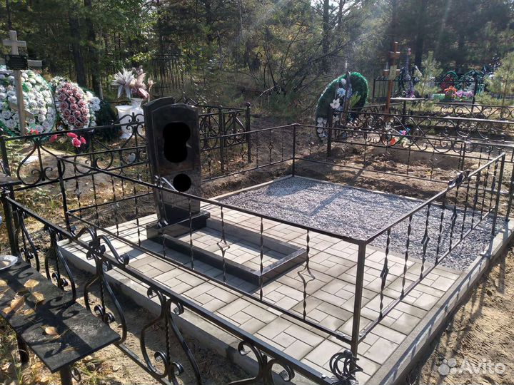 Благоустройство могил, мест захоронения