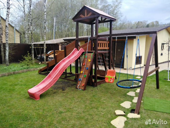 Всесезоные Детские площадки для дачи