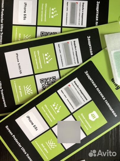 Защитные пленки на iPhone 5/5s