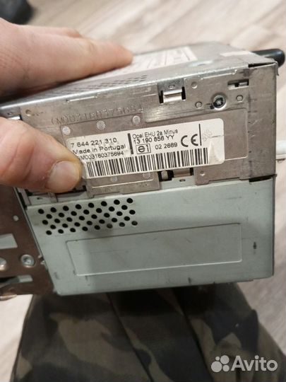 Магнитола Cd 30 mp3 aux corsa d astra h