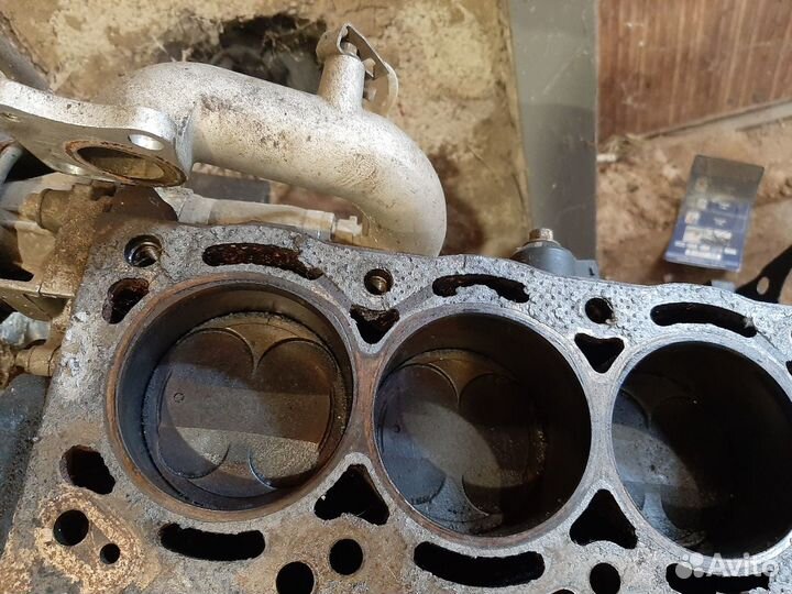 Блок двигателя в сборе на Лифан Бриз 1.3