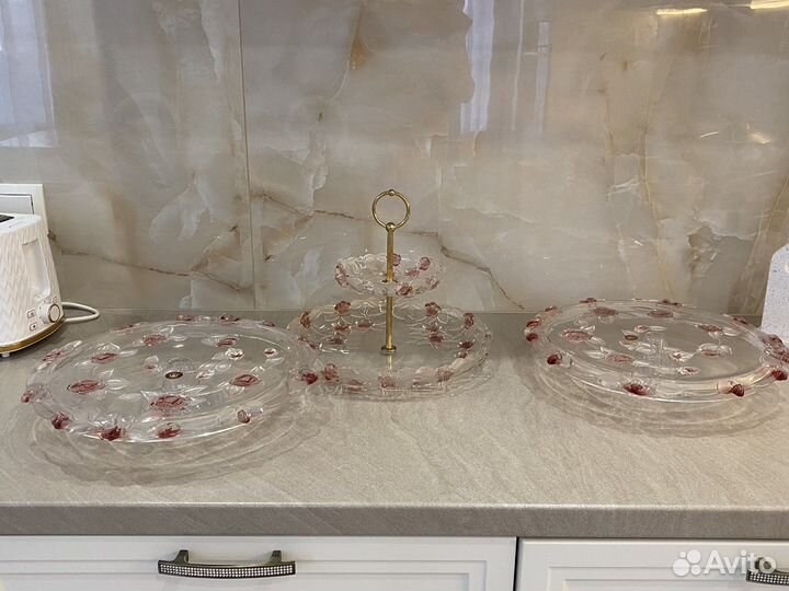 Блюдо для торта, фруктовница