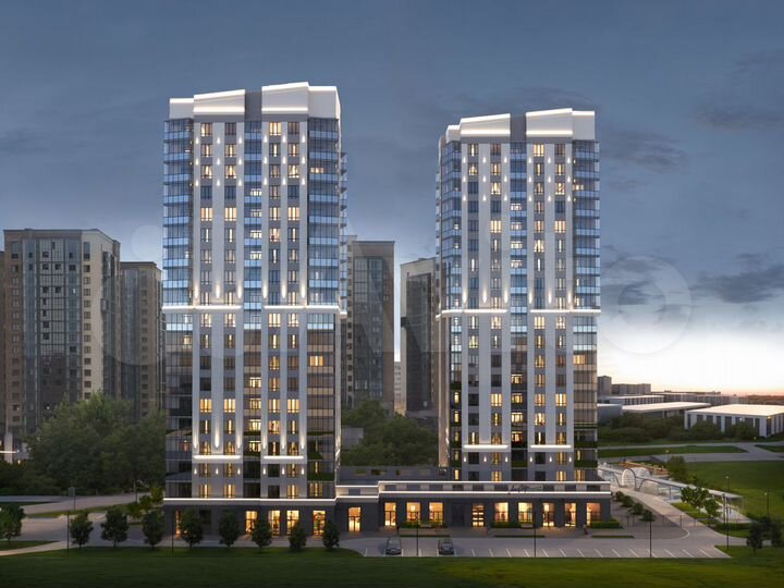 4-к. квартира, 122,6 м², 16/19 эт.