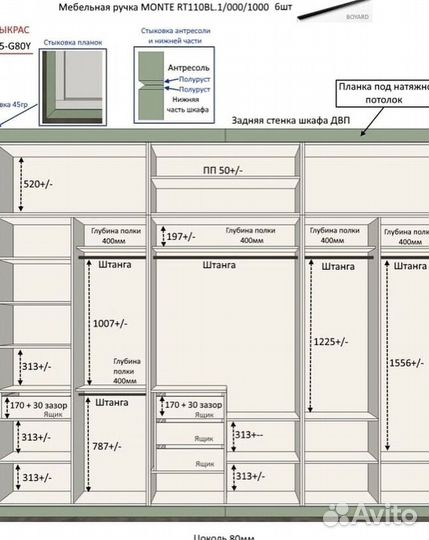 Шкаф в спальню