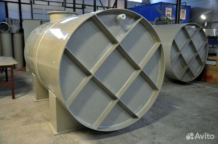 Емкость синяя