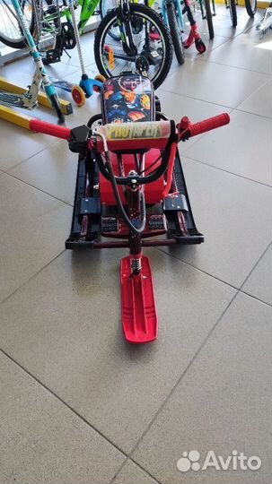 Мотоснегокат X-motors двухместный XL