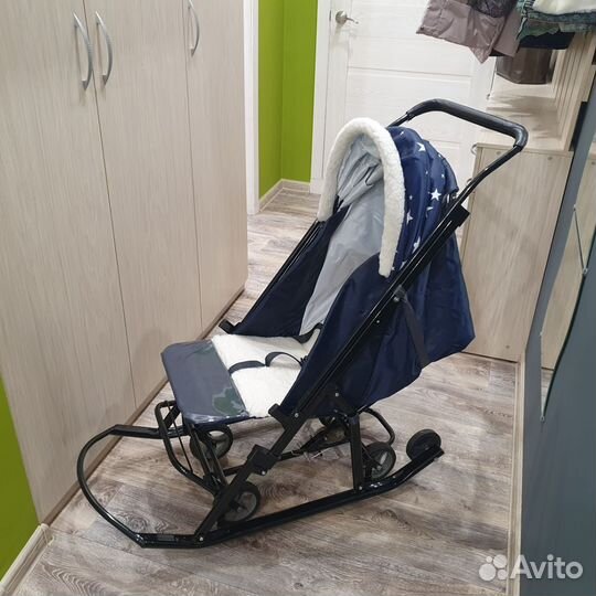 Коляска санки