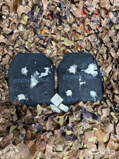 Бронеплиты/бронепластины 2 шт / Испытано