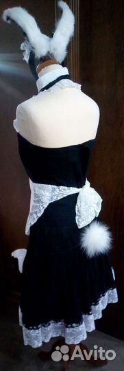 Костюм зайчика/горничной прокат для фотосессии