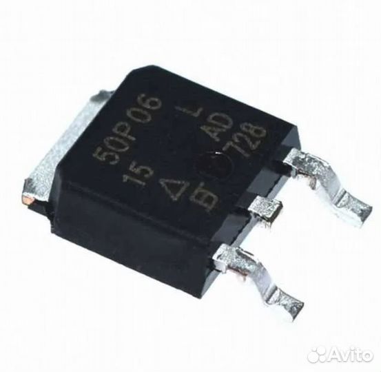 Транзистор SUD50P06-15