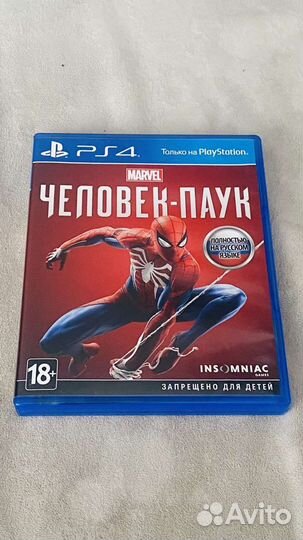 Marvel Человек Паук Ps4