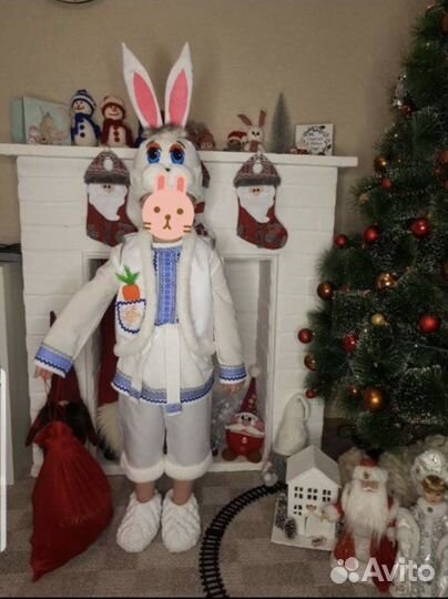 Костюм зайчика 2 шт