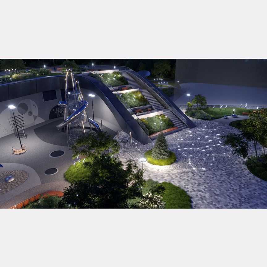 2-к. квартира, 36,5 м², 2/64 эт.