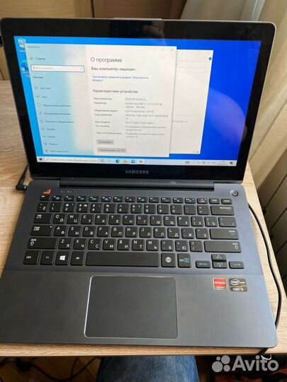 Samsung - сенсорный ультрабук np740u3e