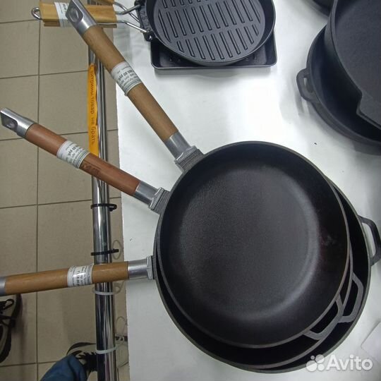 Чугунная сковорода жаровня