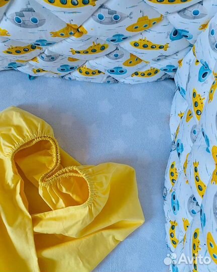 Бортики в кроватку новые