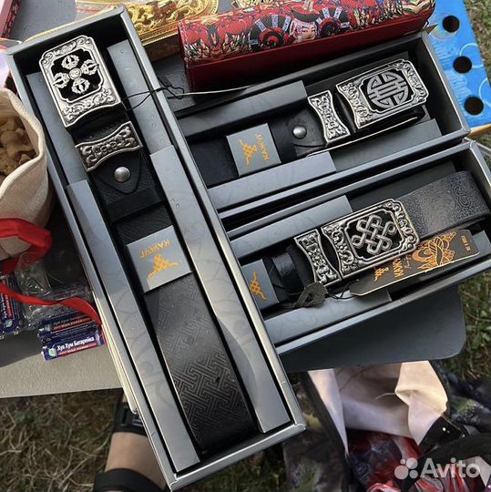 Ремень кожаный