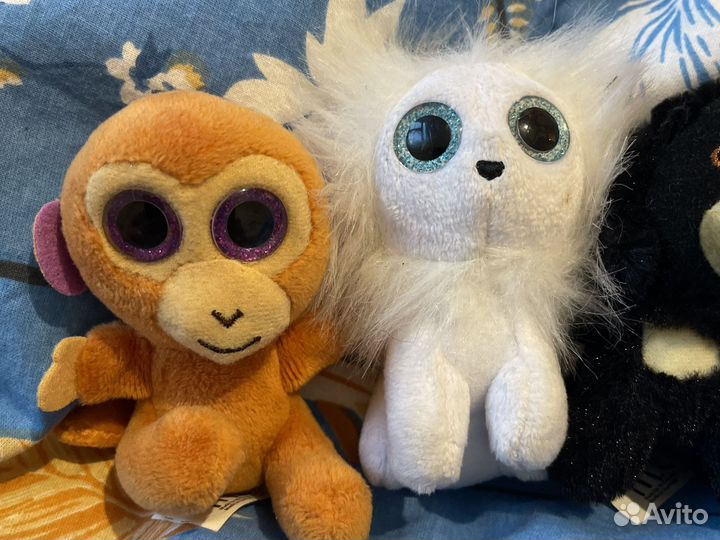 Игрушки мягкие макдональдс большие глаза