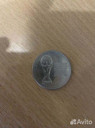 Монета 25 рублей чм 2018