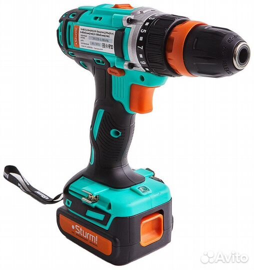 Шуруповерт Sturm CD3614T кейс в комплекте