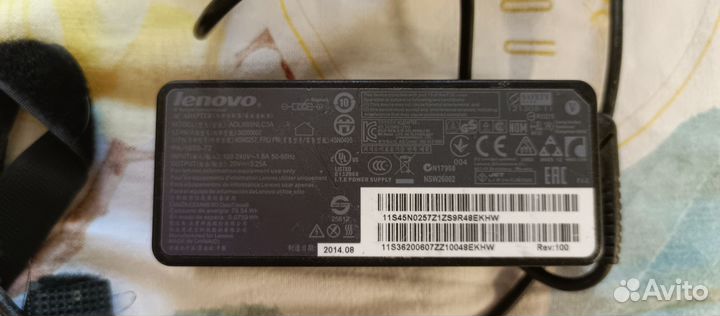 Блок питания для ноутбука lenovo