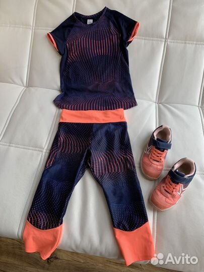 Брендовые спортивные коплекты для девочки