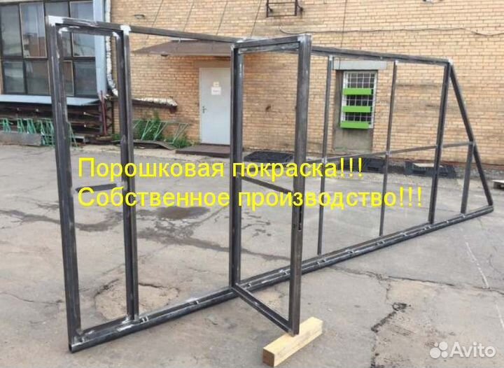 Каркас откатных ворот