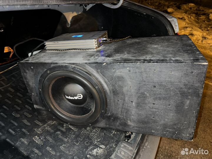Сабвуфер + моноблок + экспо короб