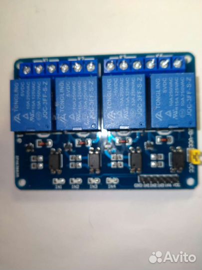 Реле на 2 и 4 канала для Arduino. Raspberry