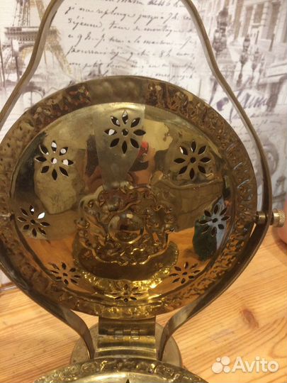 Ваза винтаж латунь