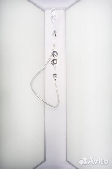 Душевая кабина 80х120х215 Deto L902R правая рифле