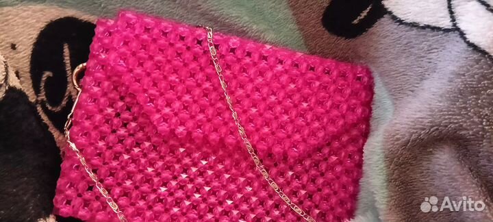 Сумка из бусин ручной работы