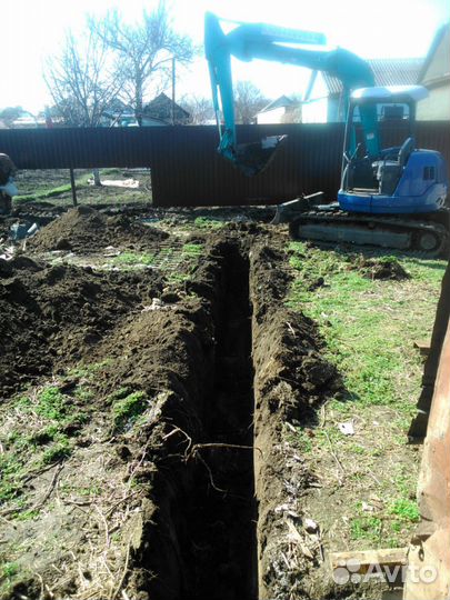 Услуги мини экскаватора