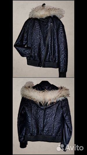 Кожаная куртка One By One Оригинал