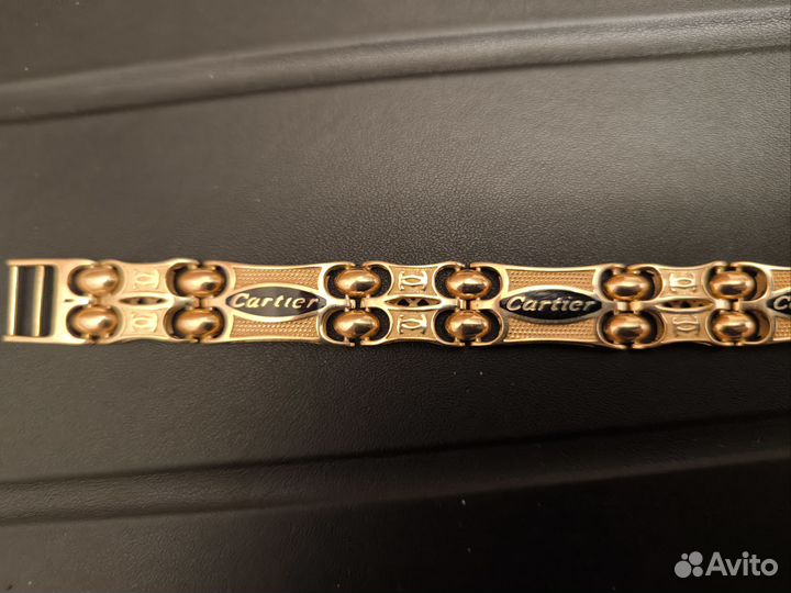 Мужской золотой браслет