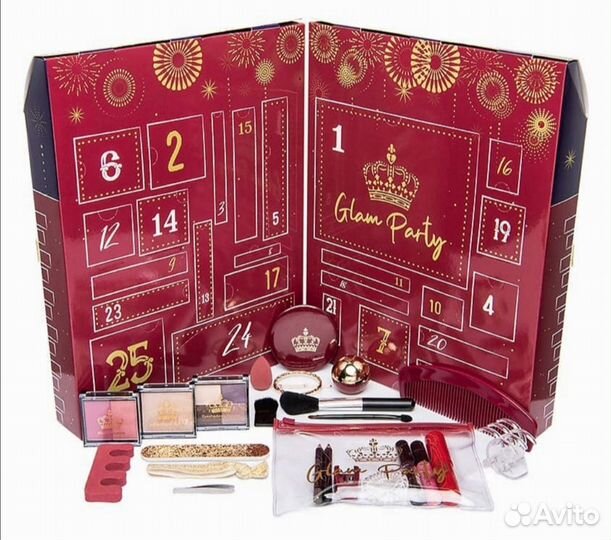 Адвент календарь с косметикой Летуаль