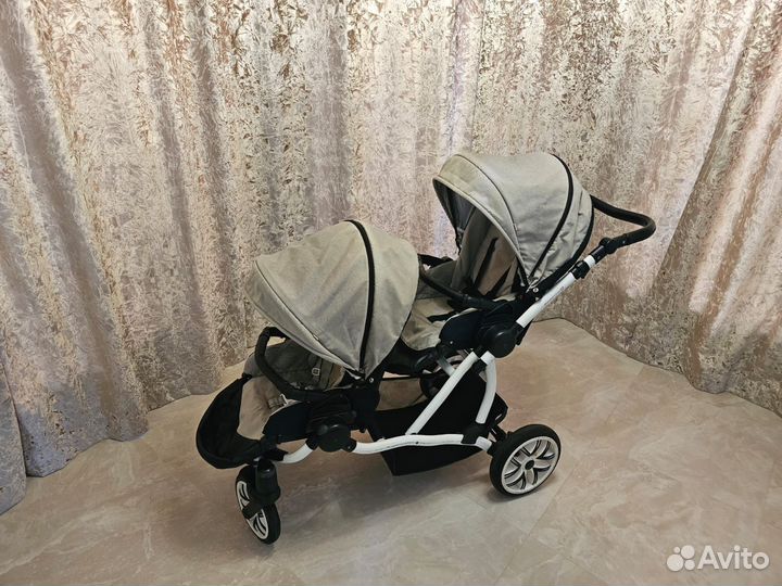 Коляска для двойни bebetto 42