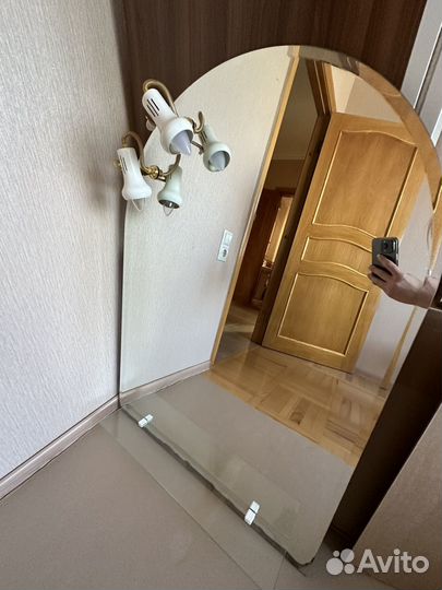 Зеркало в ванную с подсветкой бу