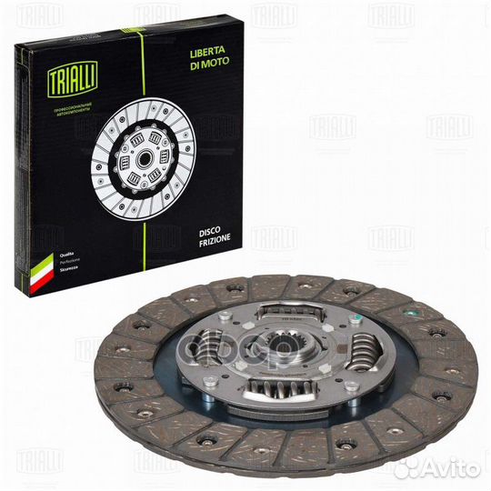 Диск сцеп. ведом. для а/м Hyundai Solaris (17)