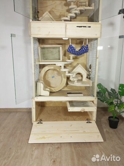 Клетка, Витрина, вольер для шиншилл, дегу, белки