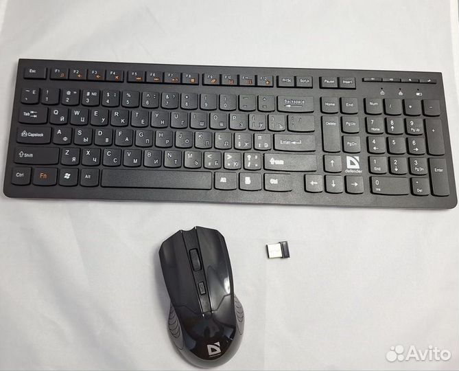 Набор беспроводная клавиатура и мышь Defender с775