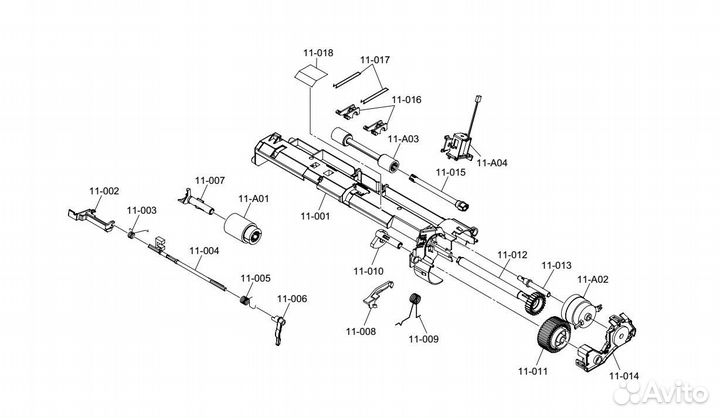 2CL16120, 5aavr0LL+050 ролик