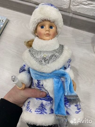 Кукла дед мороз и снегурочка