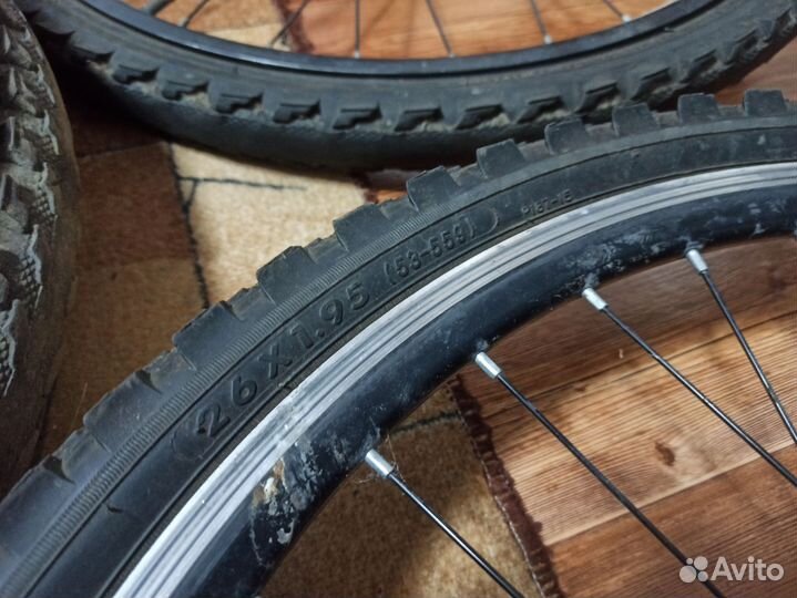 Покрышки колёса для велосипеда 26