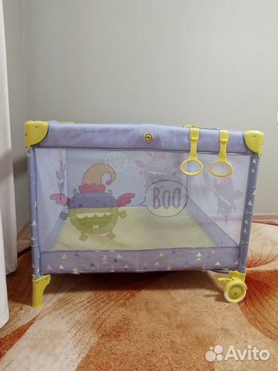 Детский игровой манеж happy baby