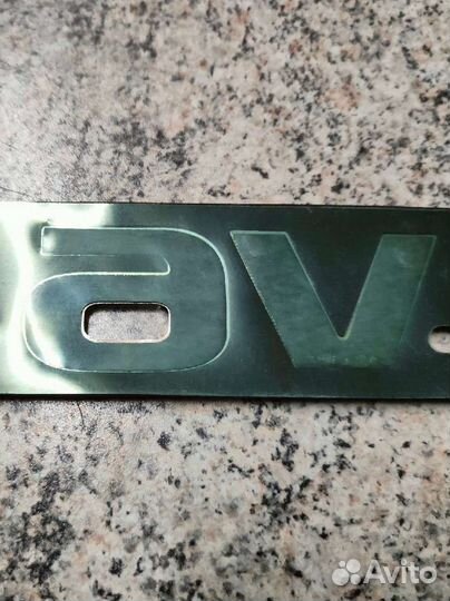 Надпись V6 toyota highlander новая