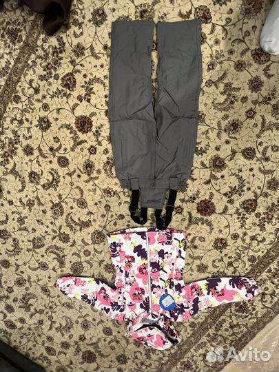 Костюм для девочки полукомбинезон куртка