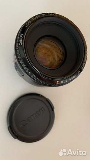 Объектив canon ef 50mm f 1 8 ii
