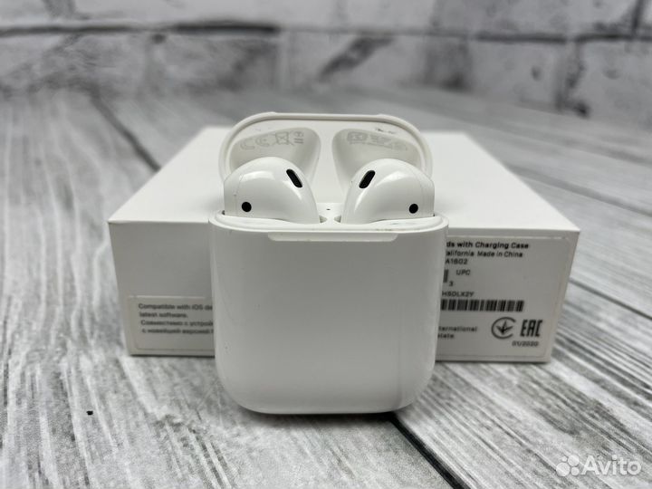 Наушники apple airpods 2 оригинал