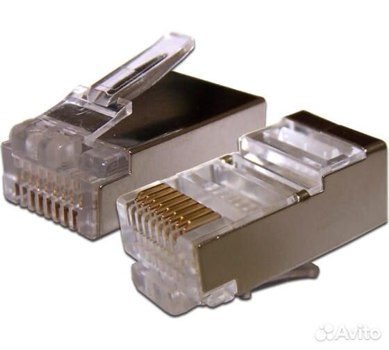 RJ45 коннекторы экранированные